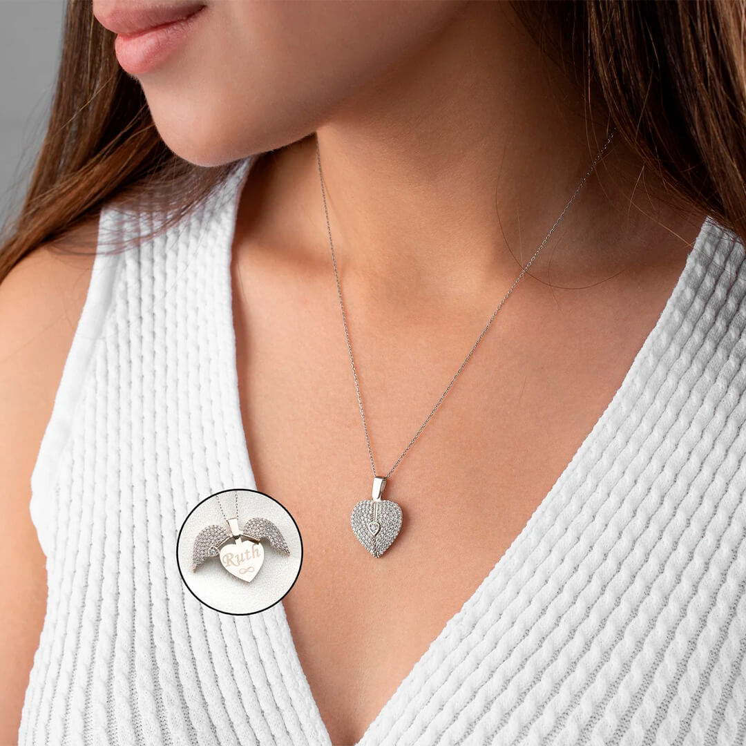 Collar de Ángel - Personalizado 🪽 - Joyería Sarai