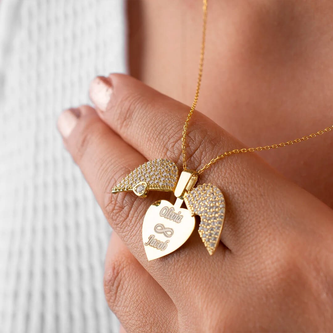 Collar de Ángel - Personalizado 🪽 - Joyería Sarai