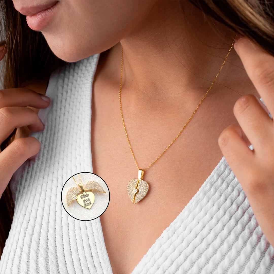 Collar de Ángel - Personalizado 🪽 - Joyería Sarai