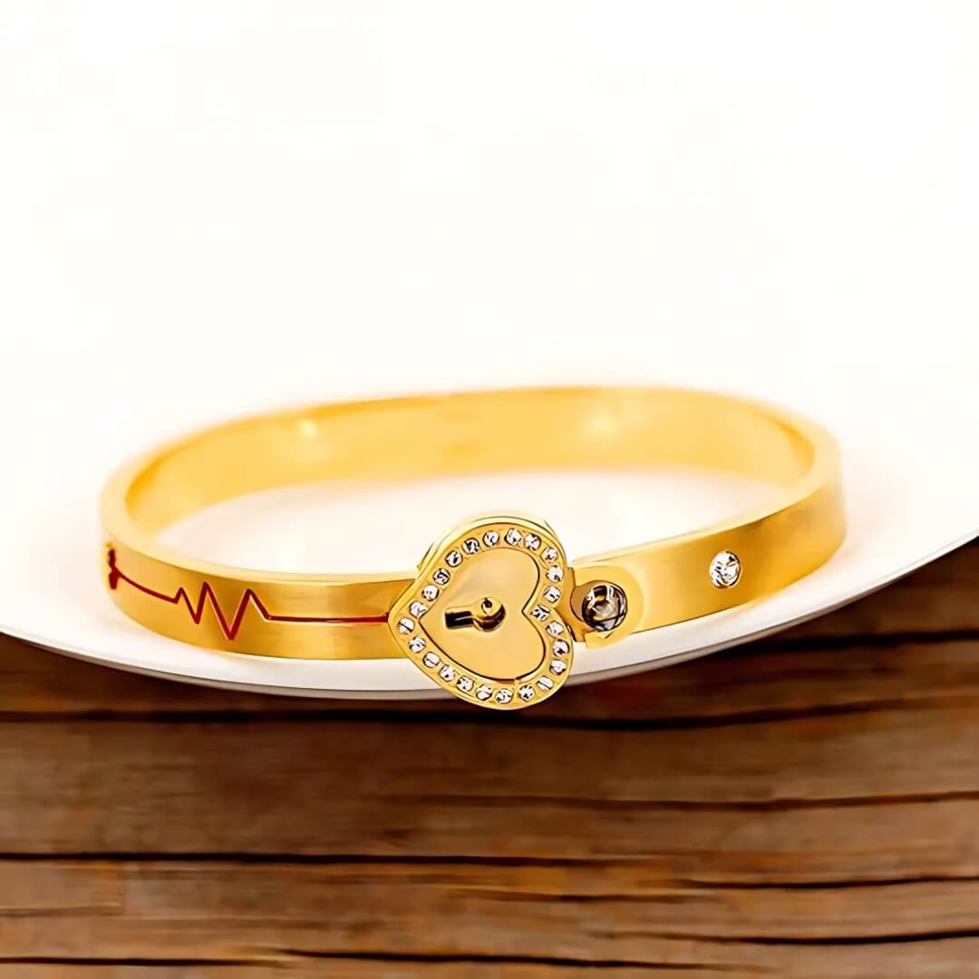 Set de Amor 🔐 Collar + Pulsera con Proyección "Te Amo" | Personalizado - Joyería Sarai