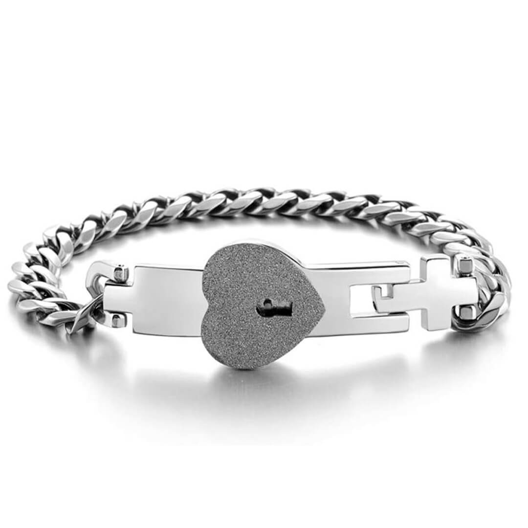 Sett de Pulseras Candado de Amor - Personalizado 🔐 - Joyería Sarai